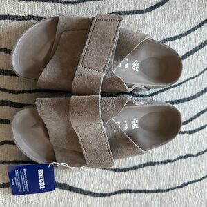 Birkenstock Kyoto Slide- TAUPE